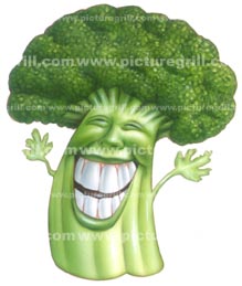 designs of brocoli vegetables illustration
